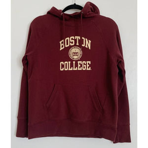 Maroon Champion Boston College Collegiate Hoodie Sweatshirt S